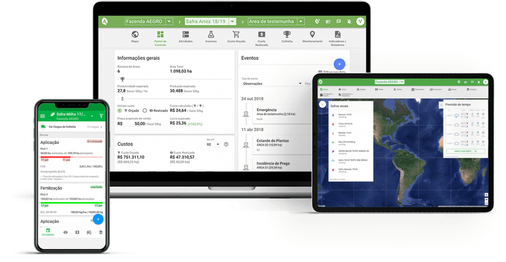 CRM Agríclas - Software de gestão Aegro