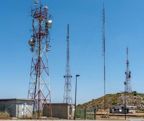 Antenas de operadora de celular
